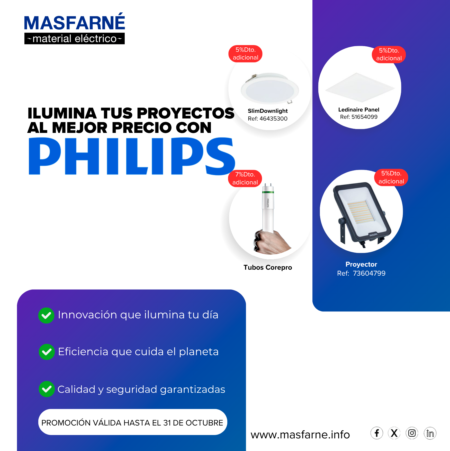 Ilumina tus proyectos con los mejores descuentos